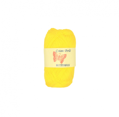 Πεταλούδα Coton Perle - 1538 - Κίτρινο