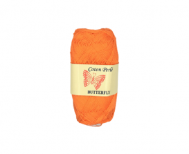 Πεταλούδα Coton Perle - 1404 - Πορτοκαλί