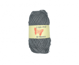Coton Perle Butterfly - 2076 - Gray