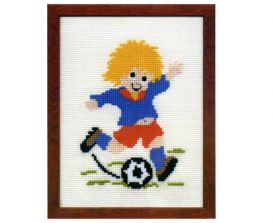 Children's embroidery in a matting kit No 702