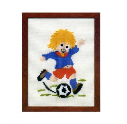 Children's embroidery in a matting kit No 702