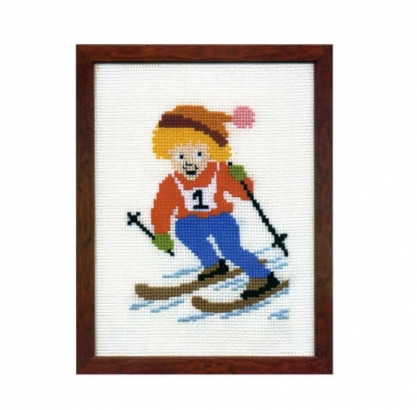 Children's embroidery in a matting kit No 703