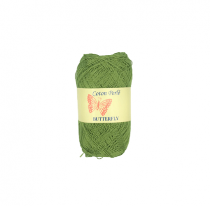 Πεταλούδα Coton Perle - 2958 - Πράσινο Ελιάς