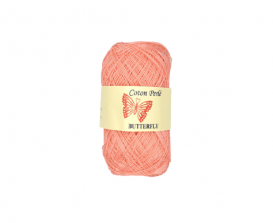 Coton Perle Butterfly - 1453 - Salmon
