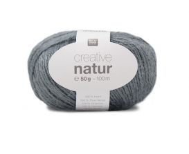 Yarn Rico Creative Natur - Blue Grey